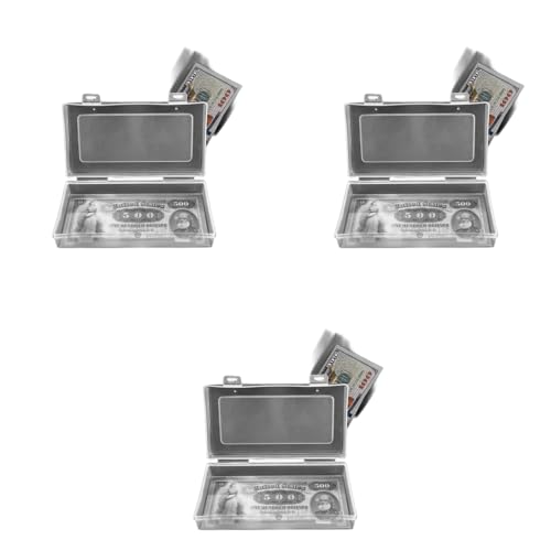 ZIBUYU® 300PCS Cash Envelopes with Clear Money Saving Box Transparent Reusable Waterproof Stainproof Holder Plastic Sleeves for Paper Dollar Bills Slab Banknote ZIBUYU® 300PCS Cash Envelopes with Clear Money Saving Box Transparent Reusable Waterproof Stainproof Holder Plastic Sleeves for Paper Dollar Bills Slab Banknote